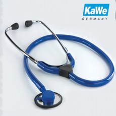 KAWE 가베 간호사청진기 단면 Colorscope Plano, 검정, 1개