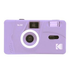 코닥 필름 카메라 35MM 레트로 수동 플래시 기능 반복 가능한 일회용 기계, 03 M38 Lavender, 1개