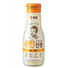 샘표 우리 아이 순한 간장 비빔 볶음용, 200ml, 15개