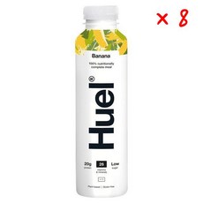 휴엘 바나나 맛 레디 투 드링크 컴플리트 밀, 8개, 500ml