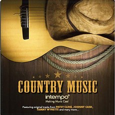 INTEMPO EE2284 Country Music LP Vinyl Record Remasterd 12&quot Feat. Patsy Cline Johnny Cash & More 31cm x 31cm x 0.4cm Black