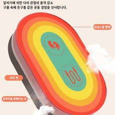 업그레이드된 5세대 실리콘 바닥 무지개 점프 로프 매트 실내 운동 매트, 몽환퍼플