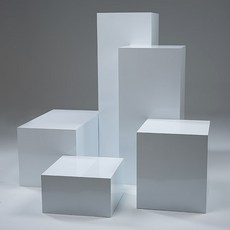렌탈 셀프 스튜디오 촬영 소품 사각형 육면체 의자, 50x50x10 밝은 흰색, 1개