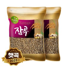 현대농산 국산 흑보리 10kg (5kgx2봉) 검정찰보리, 2개