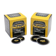 HOPSON 홉슨 타이어패치 튜브패치 타이어 펑크 수리 빵구 35mm(80개입) 45mm(40개입), 1개, 01. TP-R35(35mm) 80개입