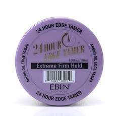 EBIN NEW YORK 24시간 엣지 테이머 - 익스트림 펌 홀드 180ml/6온스 벗겨짐 없음 화이트 잔여물 아르간 오일 및 캐스터 오일로 광택 매끄러운 질감 192787, 6.09 Fl Oz (Pack of 1), 1개, 180ml
