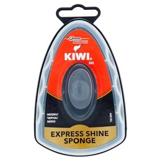 Kiwi 신발 청소용 셀프 폴리싱 스폰지 블랙 106808