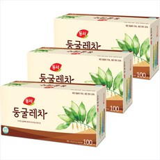 동서 둥굴레차 100Tx3개 (2세트구매시 1000원 할인x넉넉한 유통기한), 3개, 100개입