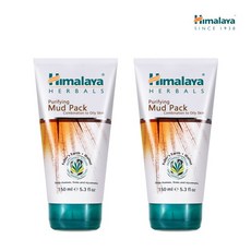 [히말라야] 머드 워시오프 팩 150ml x2