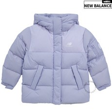 뉴발란스 뉴발란스키즈 NEWKIMO 걸 배색 다운 숏 패딩 NK9PD4102G-70