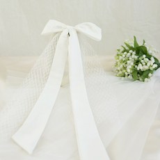 망사머리삔코사지