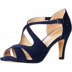 Lotus 여성용 Sadia Open Toe Heels 블루 (Navy De) 6 UK 40 EU