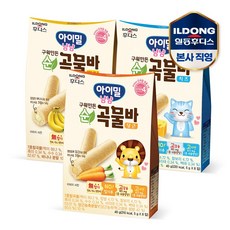 아이밀냠냠 순곡물바 3종 세트(치즈+당근+바나나), 단품, 단품