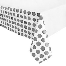 검정도트식탁보