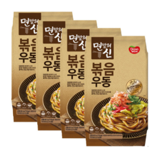 동원 면발의신 볶음우동 401.6g 2인분 묶음, 4개
