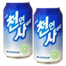 일화 천연사이다 350ml x 48캔 (24캔입x2박스)