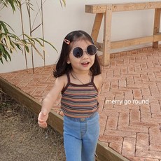 핑크트리 여름신상 레트로 나시 민소매 아동복 유아 키즈 여아 남아 초등 주니어