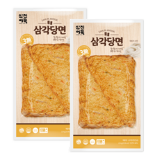 삼진어묵 진공포장 삼각당면 224g 2개 간식용 당면어묵