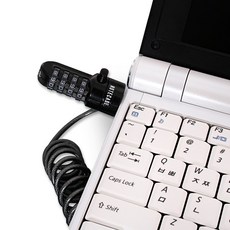 노트케이스 휴대용 노트북 잠금장치, 블랙, DELTA10