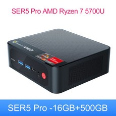 Beelink 미니 PC 게임용 컴퓨터 SER5 Max AMD Ryzen 7 5800H 1