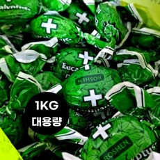 1KG)유칼립멘톨캔디, 1kg, 1개 - 멘톨1kg