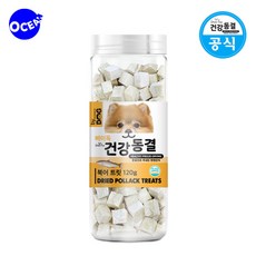 바이독 건강동결 120g 북어 강아지 동결건조 간식, 상세페이지 참조, 단품 - 하루올데이강아지동결건조