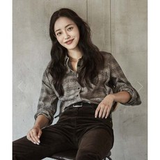 [현대백화점][지오다노] 349911 여 플란넬 셔츠