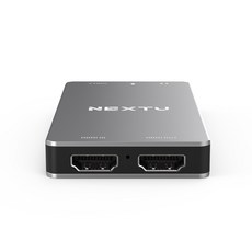 NEXT-7322HVC-4K USB3.0 HDMI 캡쳐보드 UHD/FULL HD 고해상도 HDMI 캡처보드 4Kx2K 녹화1080p 60Hz 해상도지원 딜레이 없는 녹화, 1개