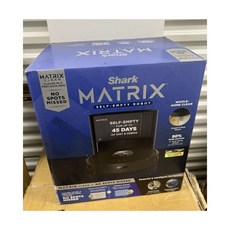 [관부가세포함] Shark MATRIX 자가 비어 있는 집 전체 로봇 진공청소기 RV2310AE 블랙 새 제