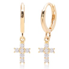 14k십자가귀걸이