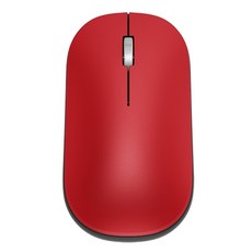 ABKO BEETLE 저소음 무선 마우스 (레드), 옵션없음, 옵션없음