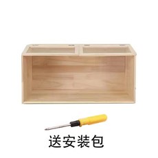 원목 햄스터 케이지 애완동물 고슴도치 대형 사육 상자, 1개, 06.100x50x50 이중문 싱글
