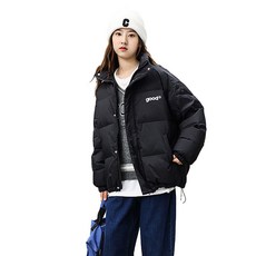 여아 패딩 숏 베이커리 여아 패딩 중 주니어 도톰 패딩, 140, 블랙, 1개, 1개입
