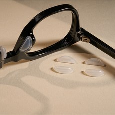 신형 실리콘 코패드 (10개) + 드라이버 세트 흘러내림 안경자국 방지 안경 선글라스 뿔테 에어 코받침 에어코 교체