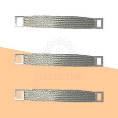 대량/소량 케이블트레이 접지 본딩점퍼 편조선 14SQ 22SQ 38SQ, 100개, 14SQ(100EA)