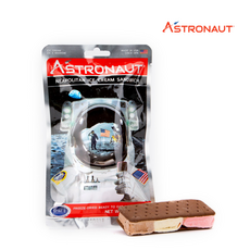 [Astronaut] 우주식량 동결건조 아이스크림 녹지않는 안녹는 아이스크림 간식 Astronaut Foods Freeze-Dried Ice Cream, 1개, 28g