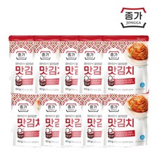 종가집 맛김치 80gx10개, 80g, 10개