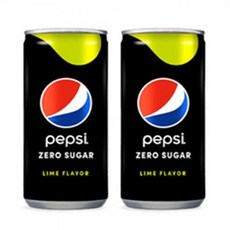 제로 팹시 라임 미니 펩시 콜라 제로 슈거 190ml 30캔