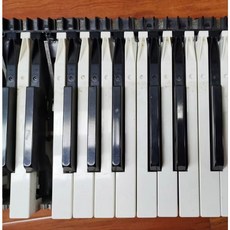 교체용 디지털 수리 키 CLP CVP P MOTIP GH3 GHD GHS 키보드용, Black key, 1개