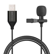 핀 마이크-추천-마타스튜디오 USB / 컴퓨터 노트북 마이크 게이밍 디스코드 방송 화상회의 핀마이크, C3