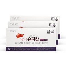 닥터슈퍼칸 밀크씨슬&루테인, 30정, 12개