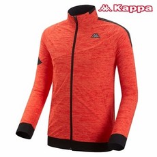 KAPPA 카파 ITA 플리스 트레이닝 집업 오렌지