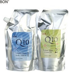 PF 코엔자임 Q10 큐텐 볼륨매직약 스트라이프 스트레이트파마약 곱슬머리약 매직펌 매직약 파마재료 곱슬머리펌 손상모펌 파마푸는약 추천, 1개