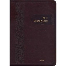 큰글자 새번역 성경(대/단본/색인/무지퍼/다크브라운)RN72EF