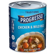 Progresso Chicken and Wild Rice Soup 미국 프로그레소 치킨 앤 와일드 라이스 통조림 19oz 538g 6캔, 6개