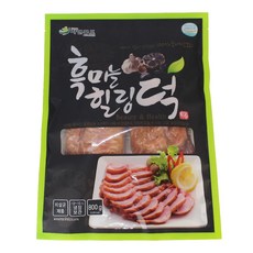 나루포구 흑마늘 힐링덕 400g+400g 훈제오리, 1개, 800g