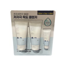 라운드랩 1025 독도 클렌징폼 클렌저 150ml x 2개+40ml x 1개 코스트코