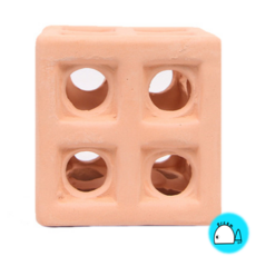 드림아쿠아 황토 큐브 산란상 [새우&미니가재 놀이터] 은신처