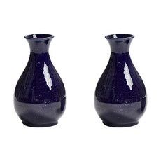 일본풍 초이스 네이비 도자기 독구리 사케 전통주 도쿠리 술병 200ml 2P세트, 2개