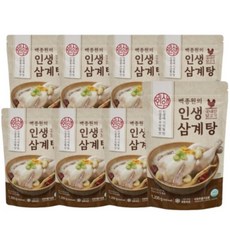 더본코리아 백종원 인생 삼계탕 1200g X 8팩 영양식 백숙